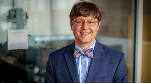 Aaron Noble. Photo: Tonia Moxley for Virginia Tech