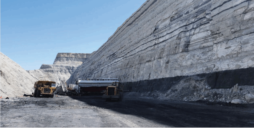 The new mine plan modification facilitates an extension of Highwall mining Pit 10 in its southeast corner of 50 acres and the development of a new pit (Pit 15) north of Pit 10 on 400 acres. Photo: Office of Surface Mining Reclamation and Enforcement