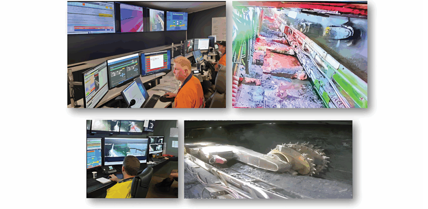 Remote mining operations in Australia with an Eickhoff SL750 shearer loader. Source: Eickhoff Mining Technology.