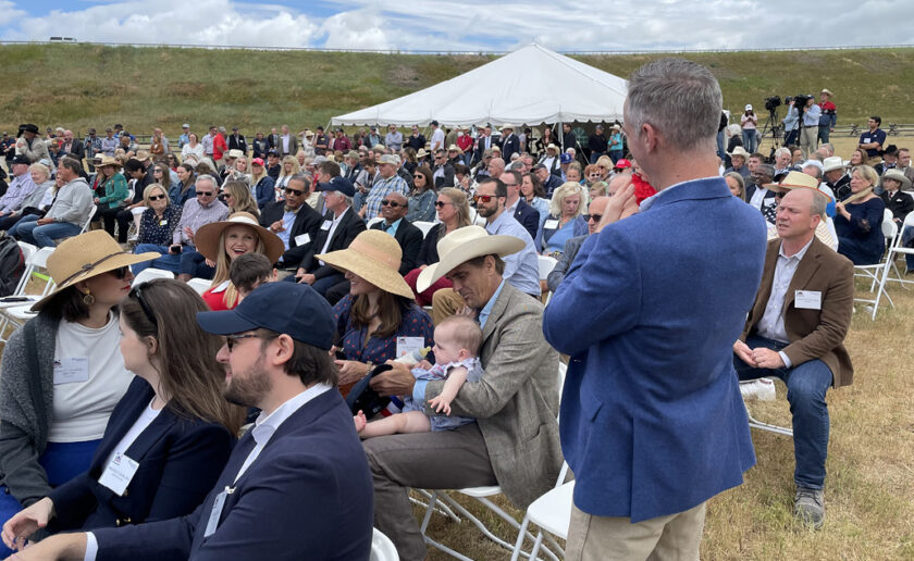 Supporters celebrate Wyoming’s first new coal mine opening in 50 years.